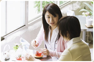先輩ママも相談のお手伝い